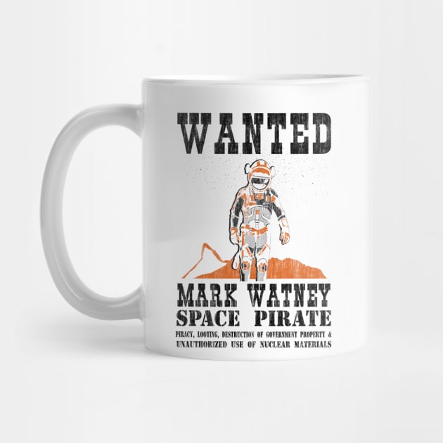 Mark Watney - Space Pirate by KsuAnn